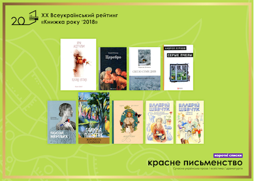 Книги чернівецького видавництва у номінації «Книжка року’2018»